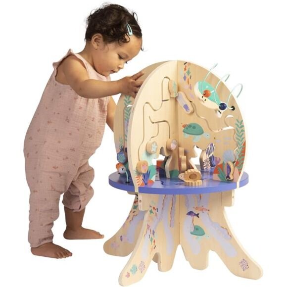 Manhattan Toy Deep Sea Adventure Wooden Toddler Activity Center - Picture 5 of 7